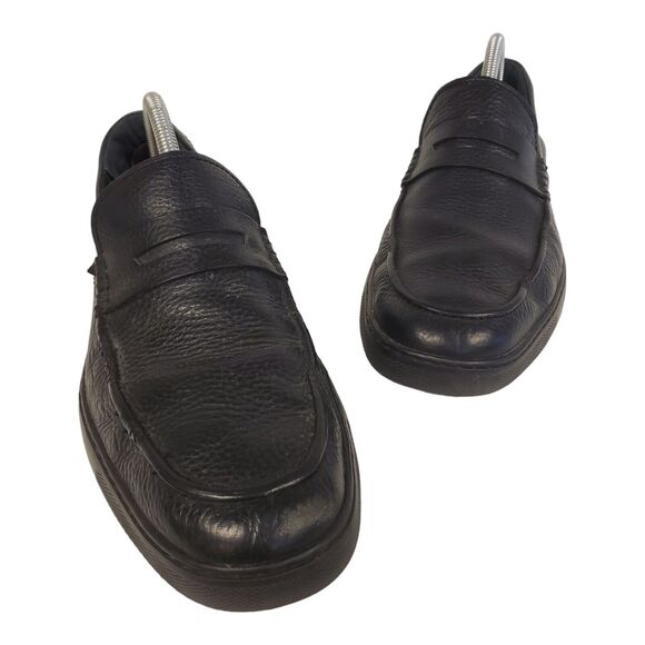 DR. MARTENS Shoes Men Size 10 Brown Leather Slip On Casual Penny Loafers N08-001 main image 5